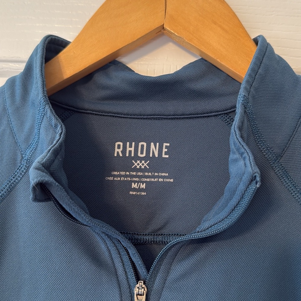 Rhone Blue Quarter-Zip Pullover - image 2